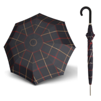 Doppler Carbonsteel Umbrella Woven Check Fünfzehn