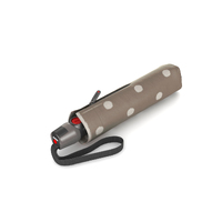 Knirps T.200 Duomatic Umbrella Dot Art Taupe