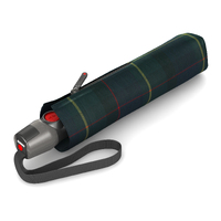 Knirps T.200 Duomatic Umbrella Check Hunter