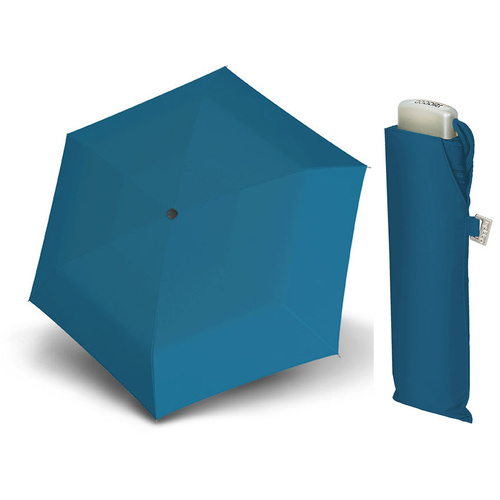 Doppler Carbonsteel Mini Slim Umbrella Ultra Blue
