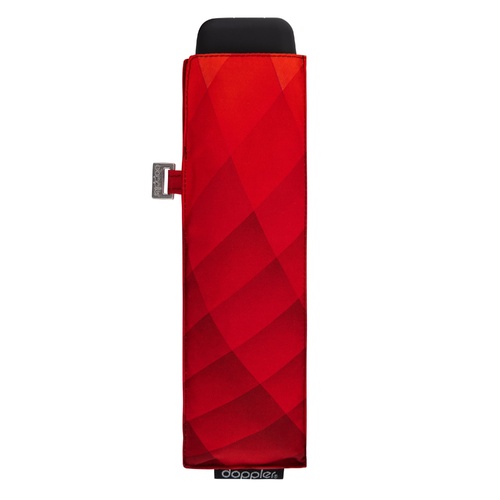 Doppler Carbonsteel Mini Slim Umbrella Fusion Red Yellow