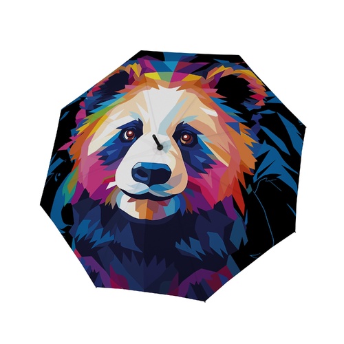 Doppler Long Modern Art Umbrella - Mighty Panda
