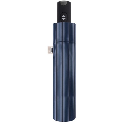Doppler Carbonsteel Magic Umbrella Blue Stripes